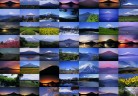 あいさんの写真仲間達~ 過去に写した富士山で作成